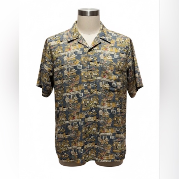 Kahala Other - Kahala Vintage Men’s Printed Hawaiian Aloha Shirt. Made in Hawaii